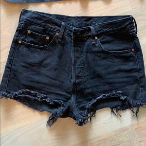 Levi’s 501 high rise shorts